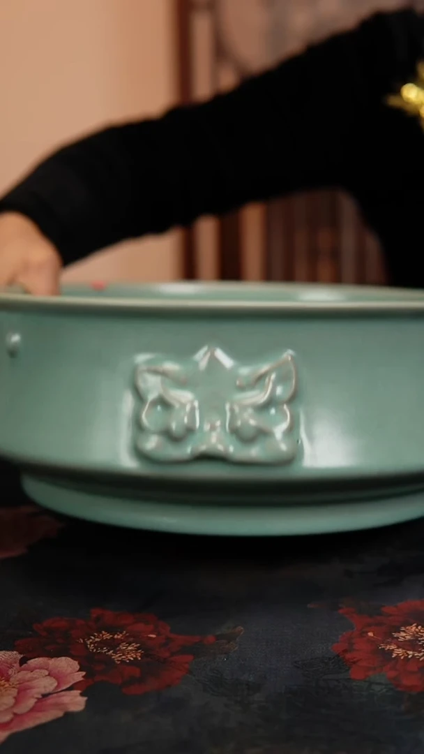 瓷片原产地原矿釉汝瓷