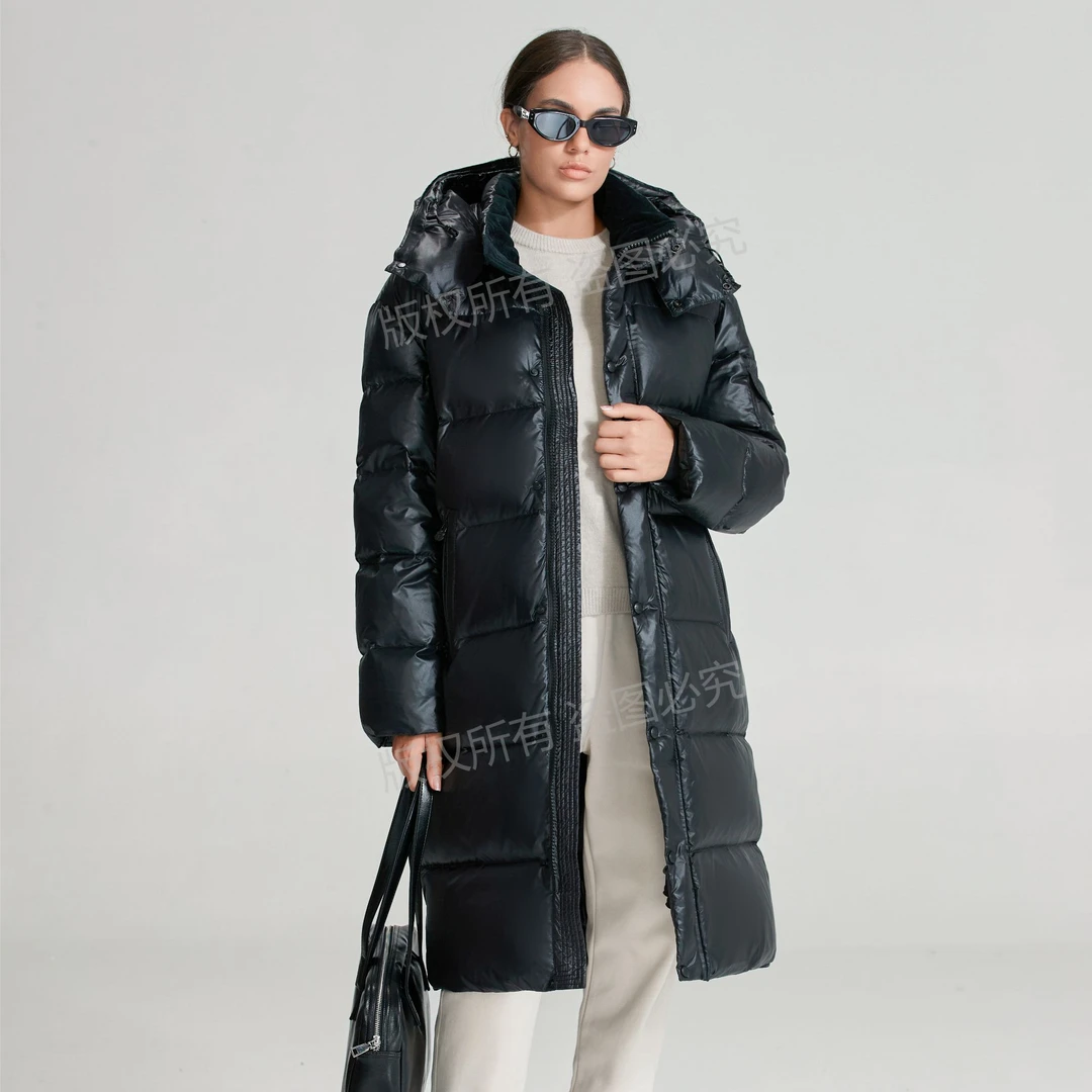 【安妮专属】时尚百搭情侣款鹅绒服897