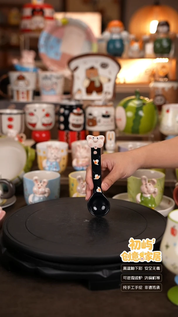 瓷初屿手工餐具套装