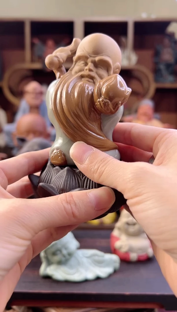 紫砂茶宠器闵茶宠摆件