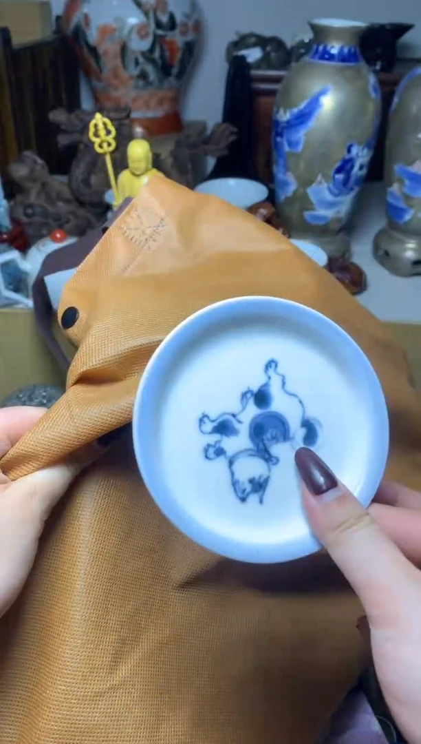 紫砂盖碗瓷器默认微瑕瓷器