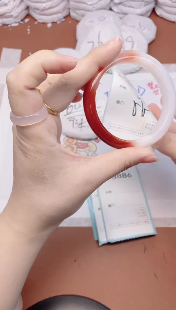 【闪购商品】玛瑙/玉髓手镯未镶嵌3885