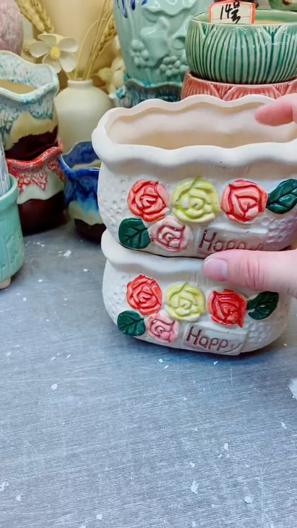 @@陶瓷多肉花盆48