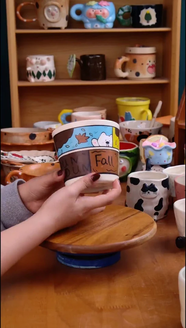 摆件陶景德镇原创手工陶瓷