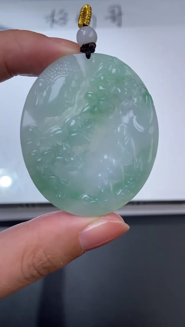 未镶嵌挂件翡翠374900   多人