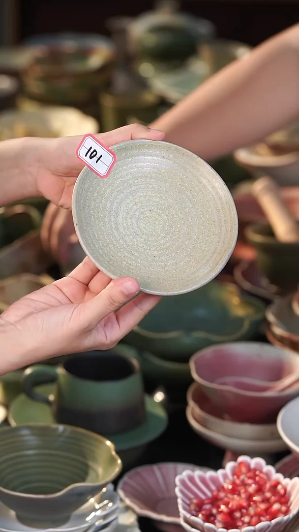 陶瓷景德镇高温单色釉@@101