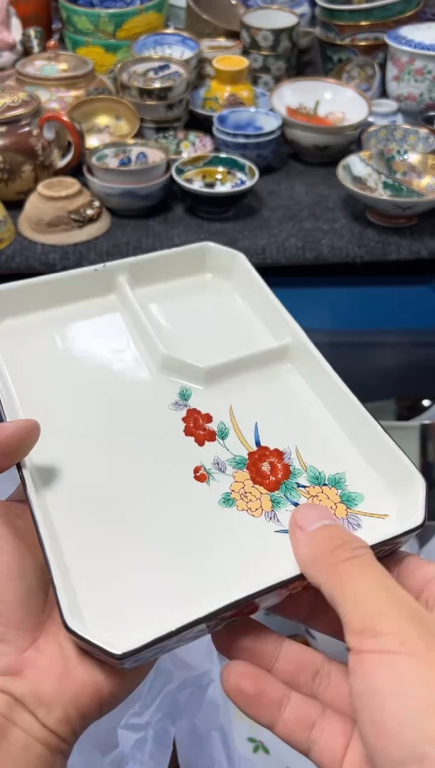 瓷片在****?夏目海外回流瓷器中古品。