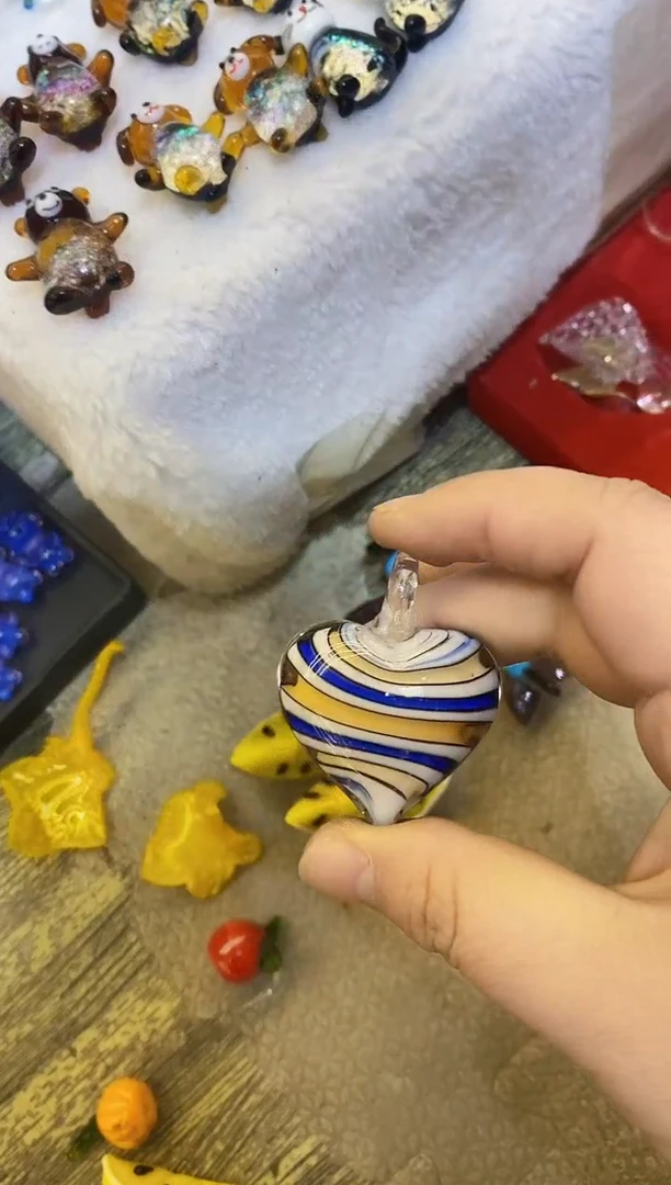 【闪购商品】琉璃手工艺品爱心