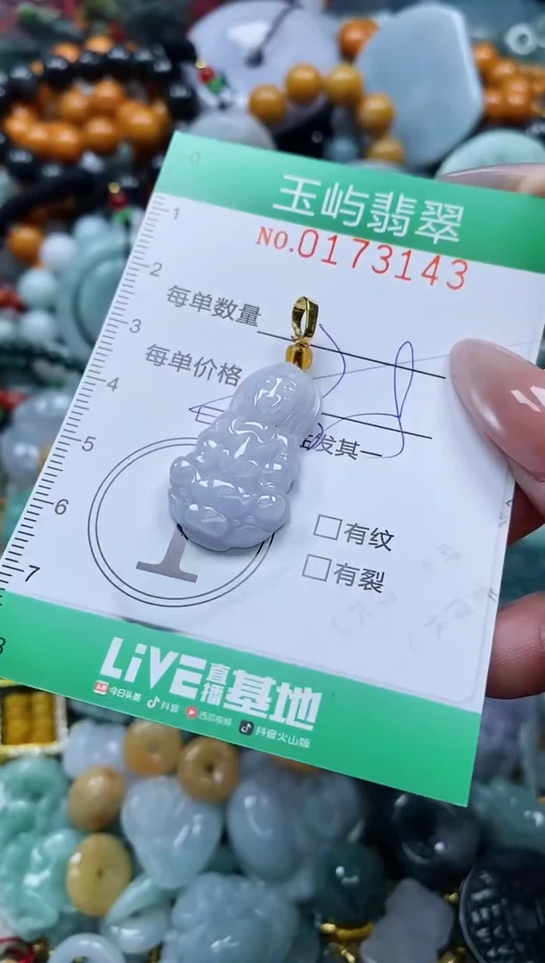 翡翠未镶嵌颈饰闪购0173143多样性发其一