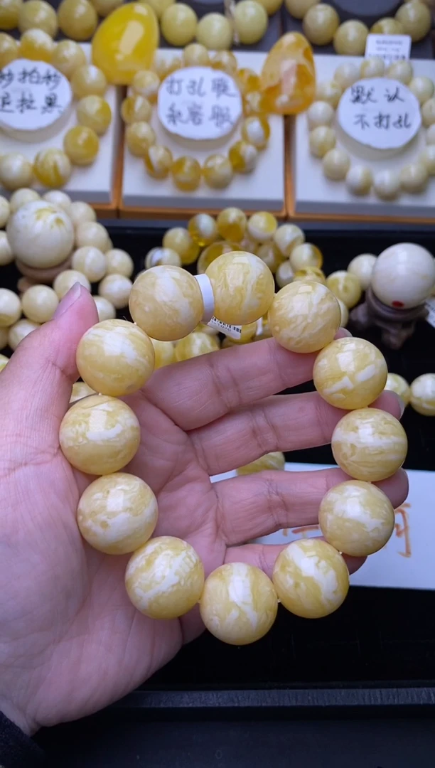 裸石琥珀未镶嵌学*大小姐珠宝严选97