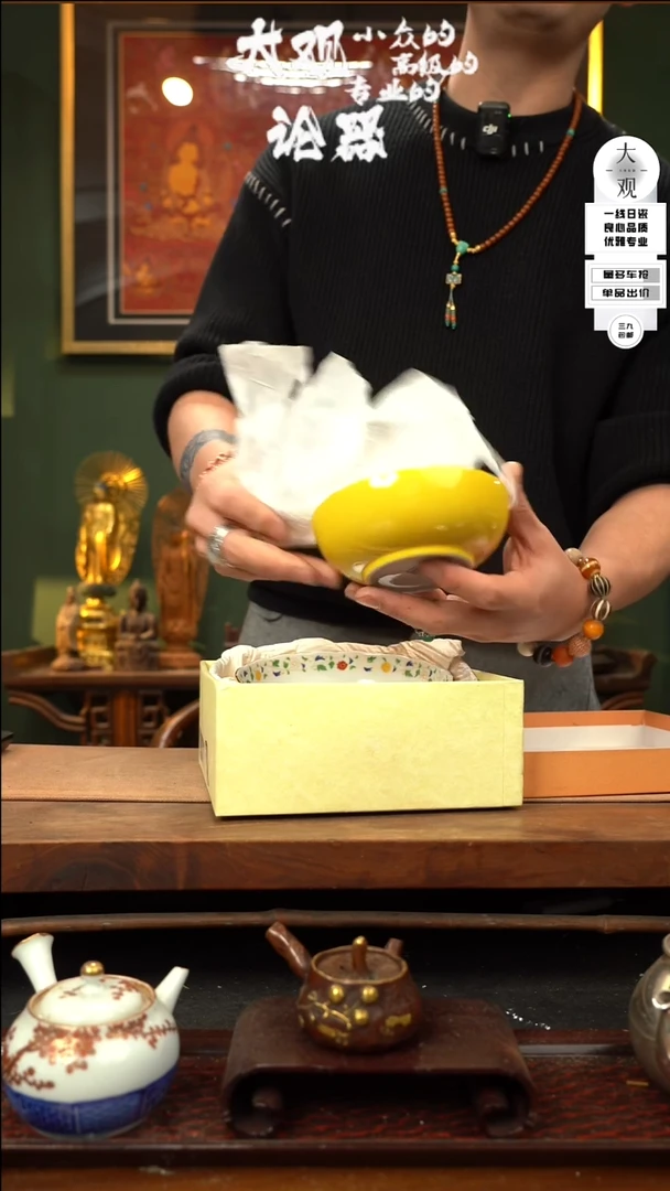 【闪购商品】瓷片大观论器橘吉