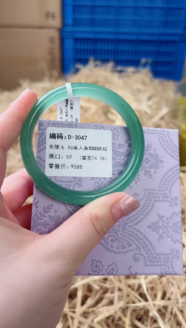 未镶嵌手镯石英质玉D-3047