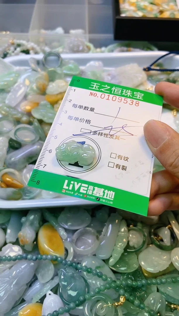 翡翠未镶嵌颈饰闪购0109538多样性发其一