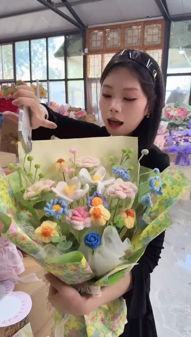 非遗手工定制花束，孤品清仓！！