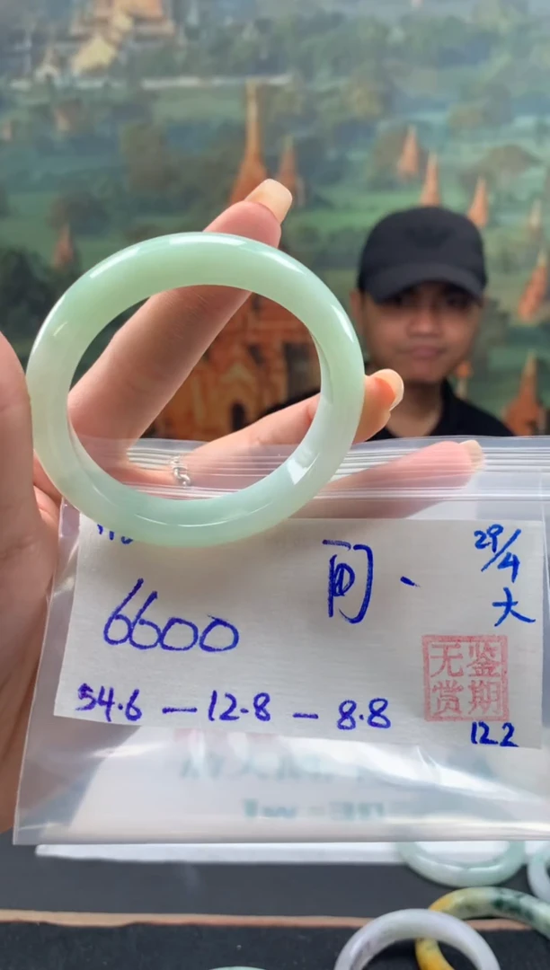 翡翠手镯未镶嵌翡翠手镯 下单联系小耳机#178