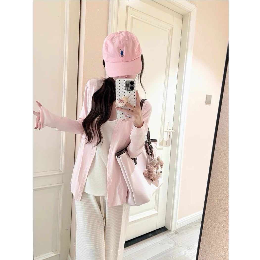 假两件T恤休闲百搭设计感显瘦长袖上衣女早秋新款#Y8825