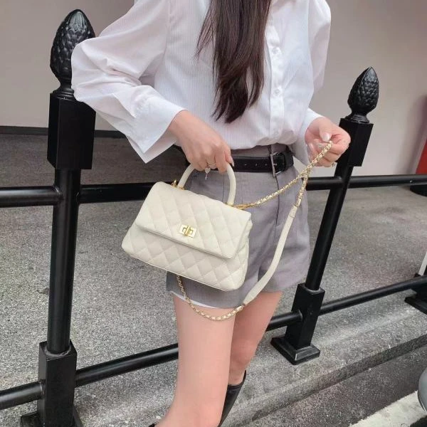 【YI CHEN】SLBL-2024-米色-高定轻奢时尚百搭潮流女士包包