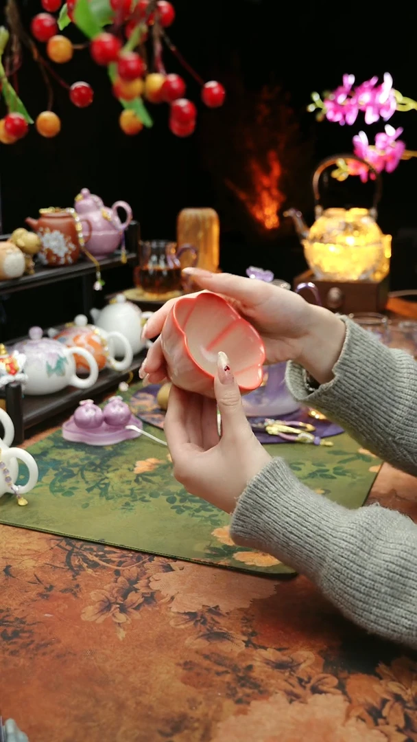 【闪购商品】五福梅花猪油栋主人杯