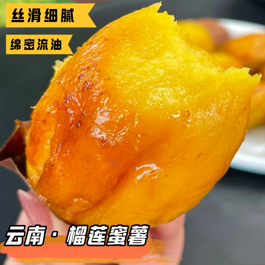 ［云南正宗］榴莲蜜薯·红瑶玛莎莉·细腻无丝香甜软糯 可蒸可煮可烤