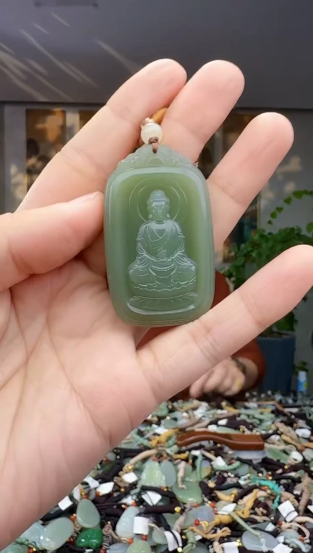 未镶嵌和田玉挂件拍一发一