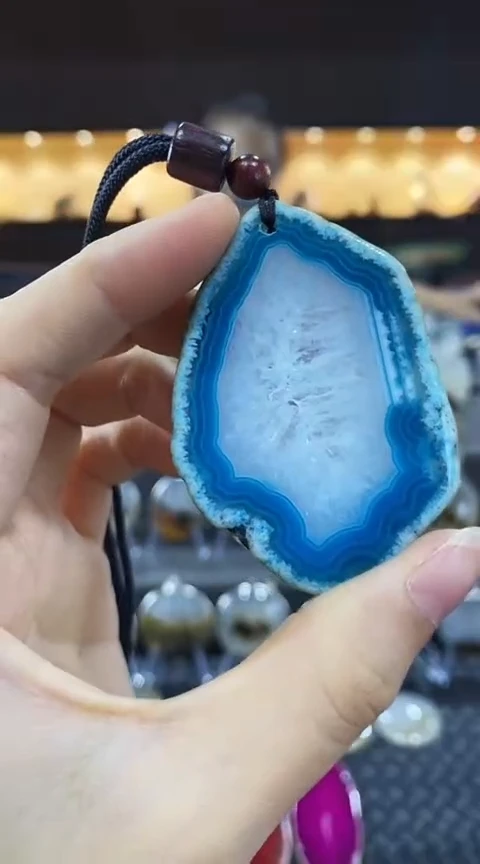 未镶嵌颈饰玛瑙/玉髓竹**酒玛瑙