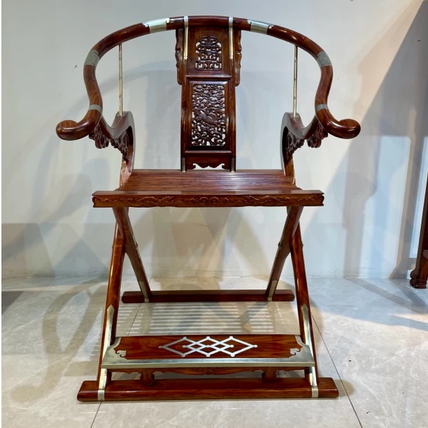 谷典麒麟头把交椅·海南黄花梨降香黄檀