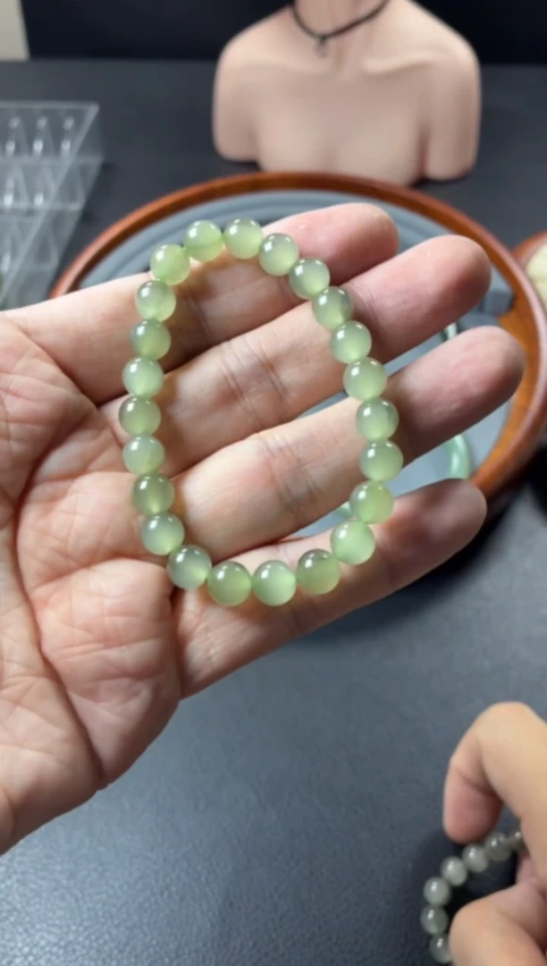 未镶嵌手串和田玉NY08 老张一意孤行款手串