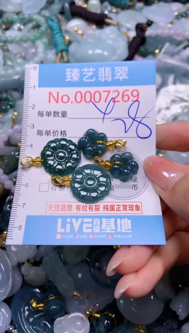 颈饰未镶嵌翡翠7269