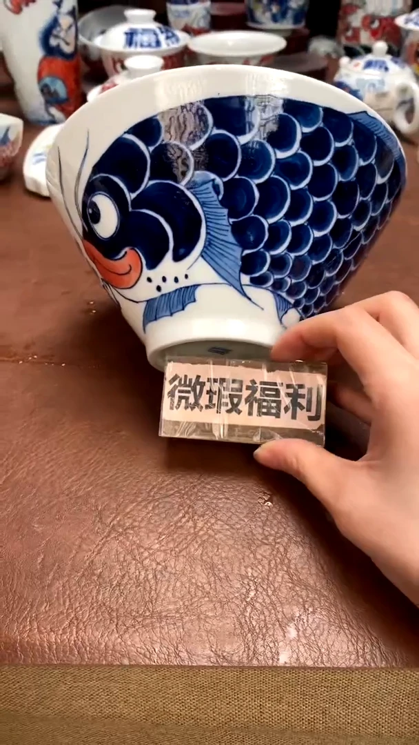 【闪购商品】斗笠碗景微瑕德镇昨明陶瓷