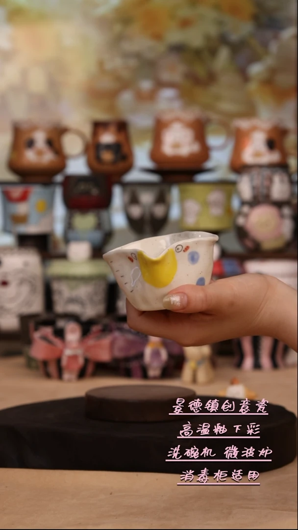 摆件景德镇原创手工陶瓷