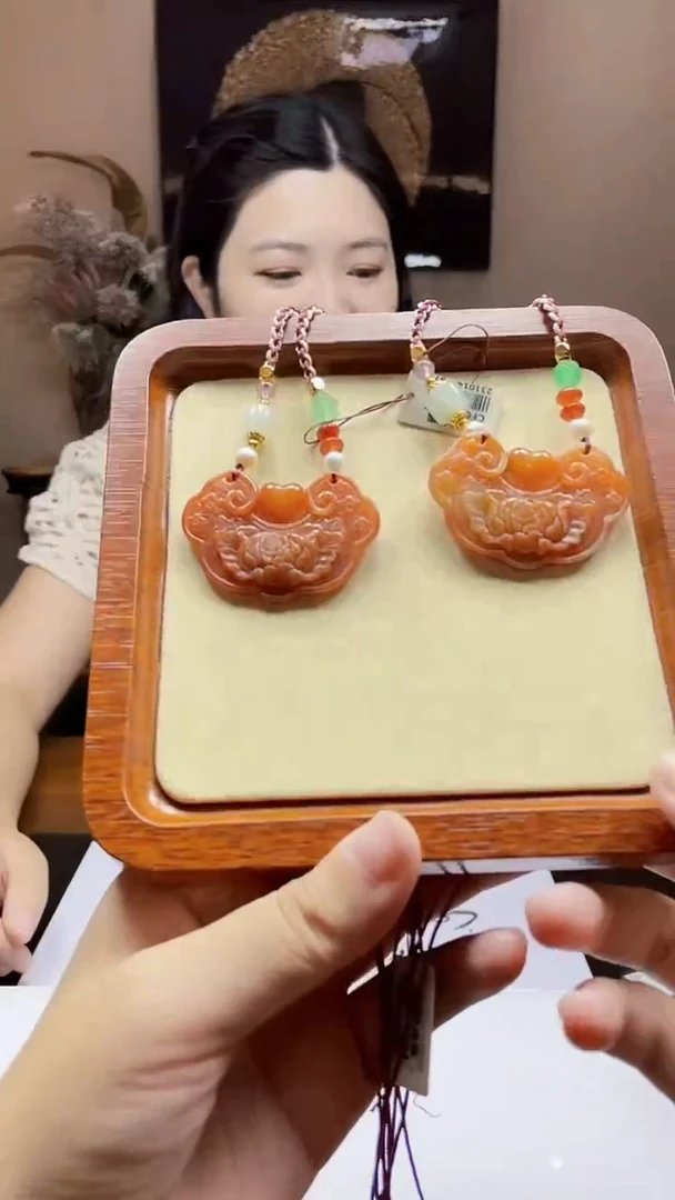 颈饰未镶嵌翡翠吊坠02-多样性发货