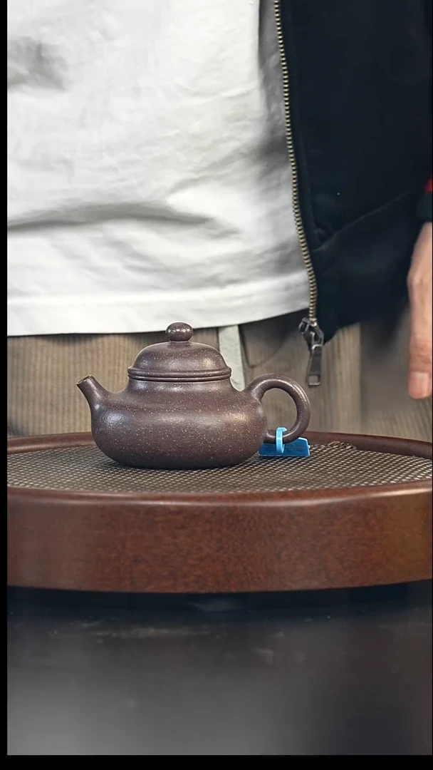 茶壶紫砂全手工微微瑕-222