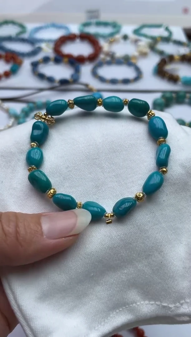 未镶嵌绿松石手串小*心47