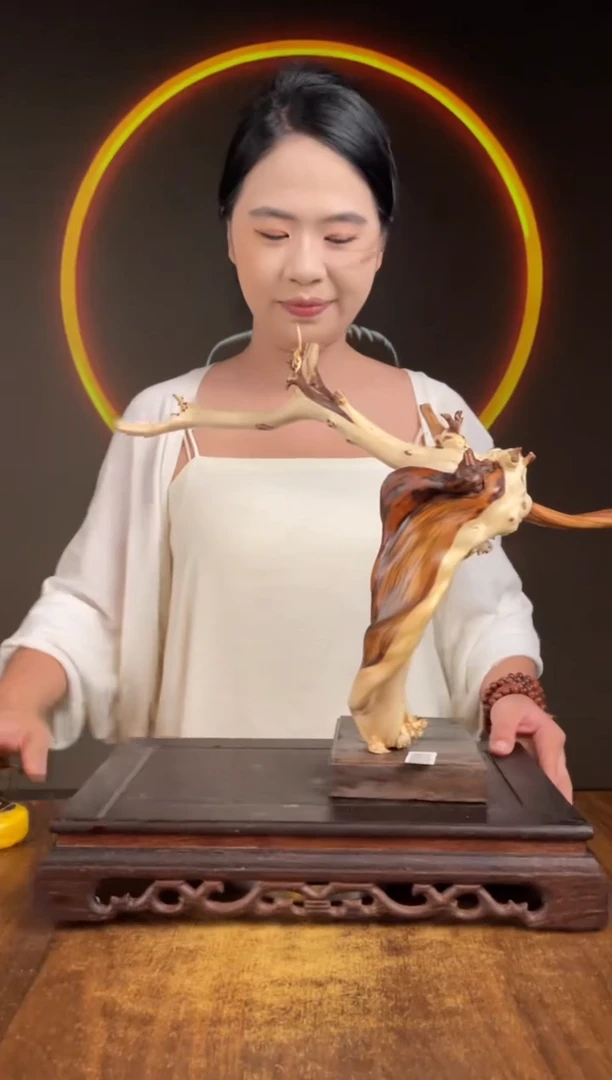 柏木（崖柏）手工摆件,先抢先得! 编号:125