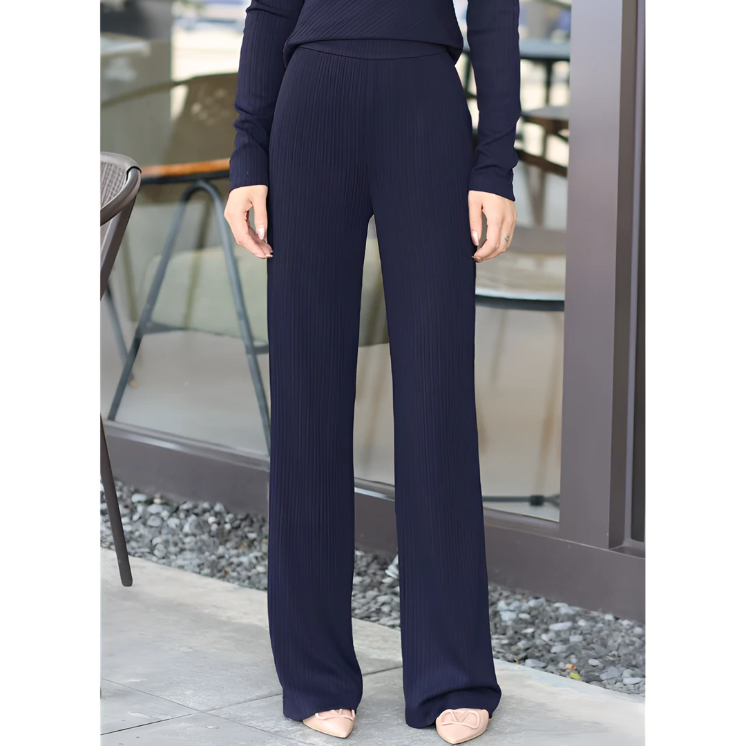 GIRDEAR/哥弟110039 新款显瘦休闲裤直筒时尚气质