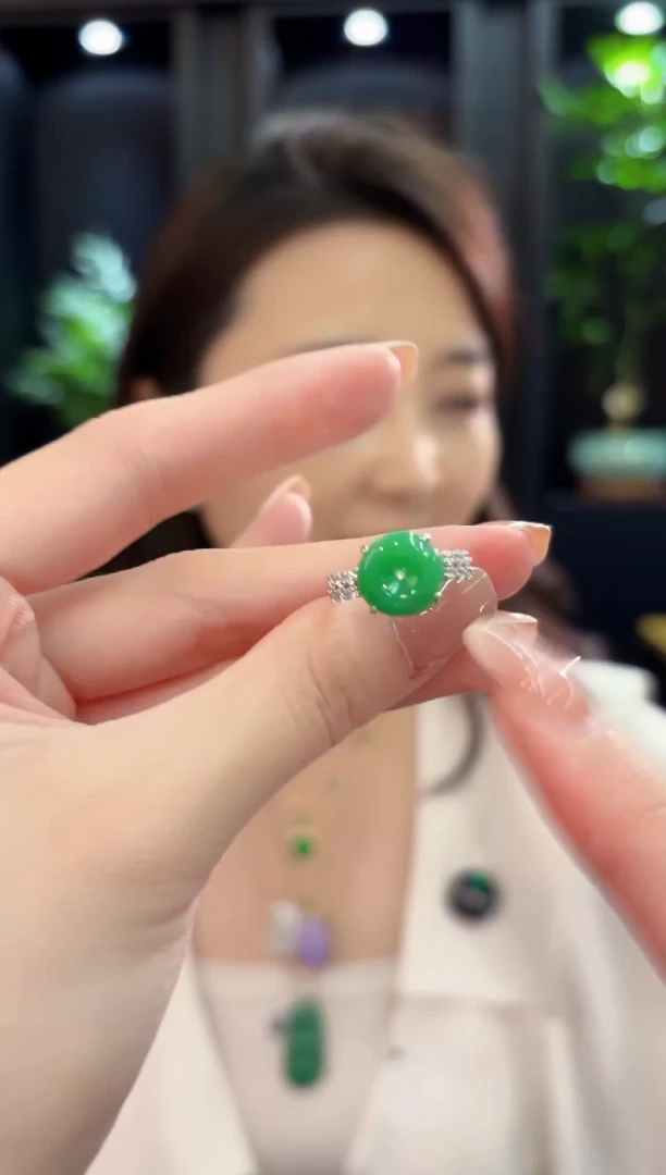 未镶嵌戒指翡翠 缅甸A货/支持复检/一件