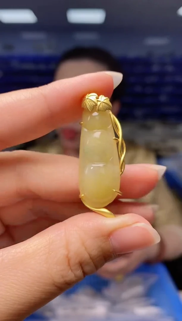 【闪购商品】翡翠吊坠(不含链)银S925镶嵌   G12146