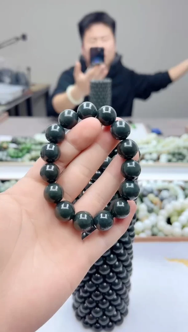 【闪购商品】和田玉手串未镶嵌纯天然新疆塔县14