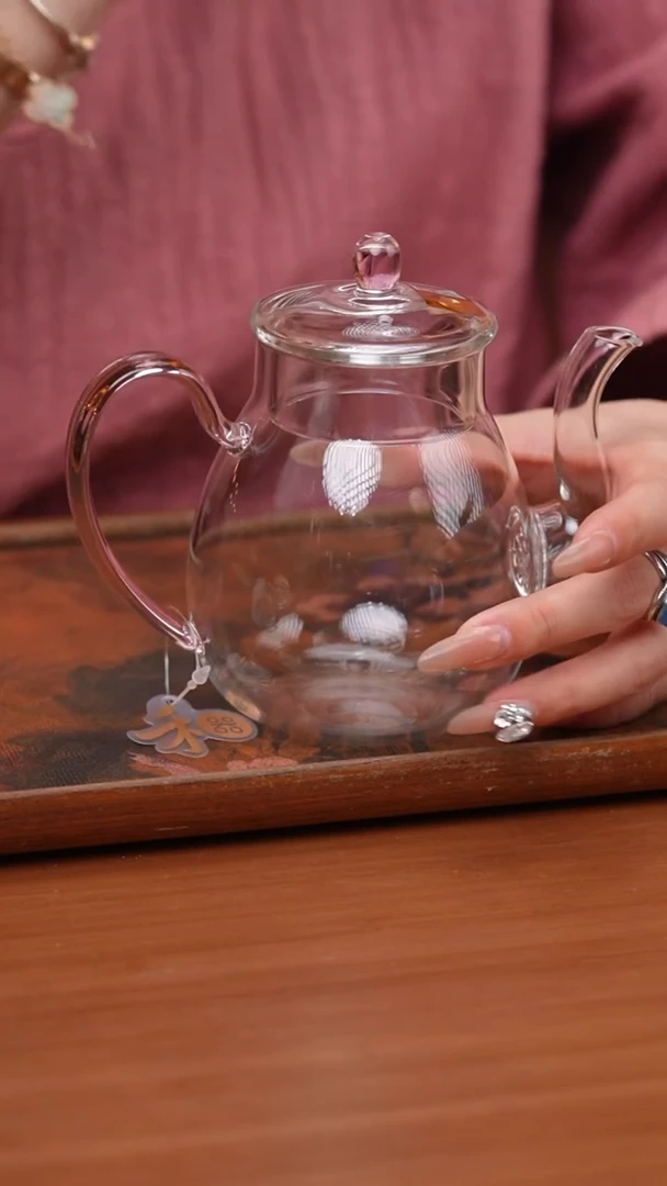 【闪购商品】禾器/晶彩云仕壶/浅粉色/定制版