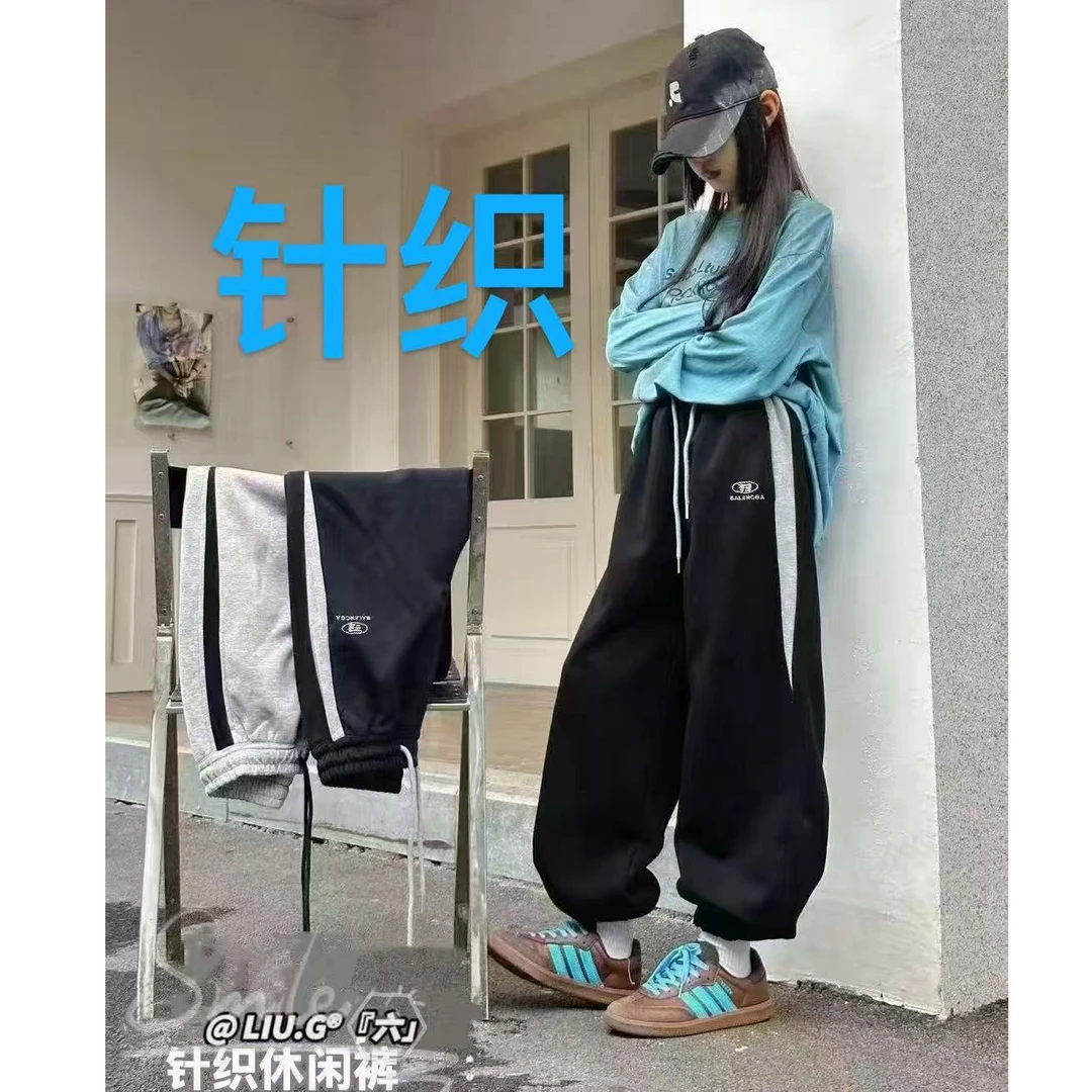 【88839-黑色】青少年春秋款运动卫裤