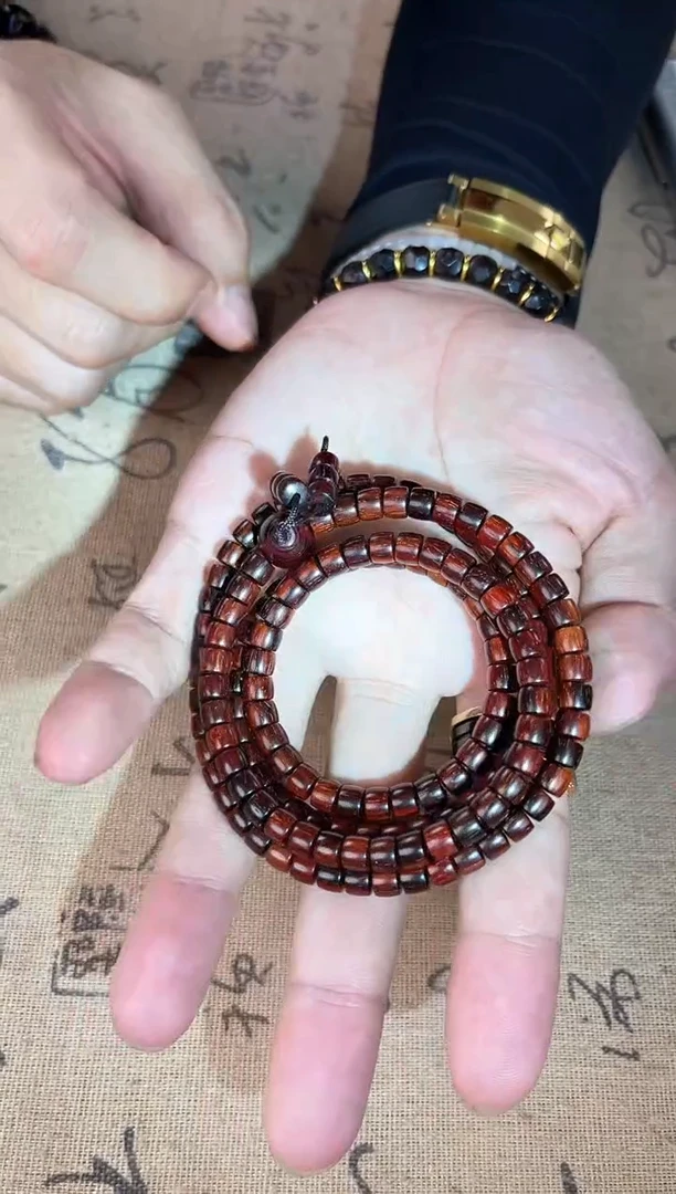 檀香紫檀（小叶紫檀）5*6 精工直切长串