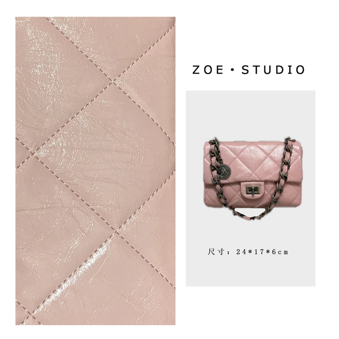 【佐伊甄选】ZT-D7193-酱果粉轻奢女士时尚小众单肩腋下斜跨包包