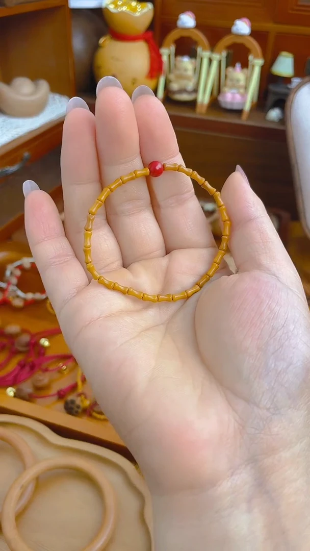 手串/手链核桃竹节手串一物一拍莎莎款