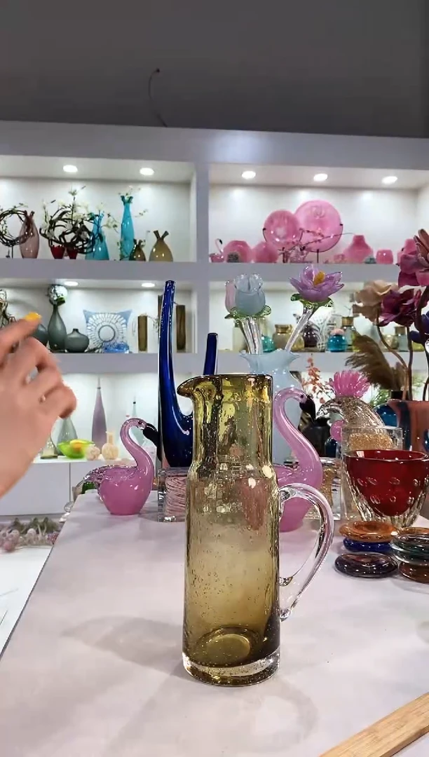 慕忆家手作琉璃花瓶