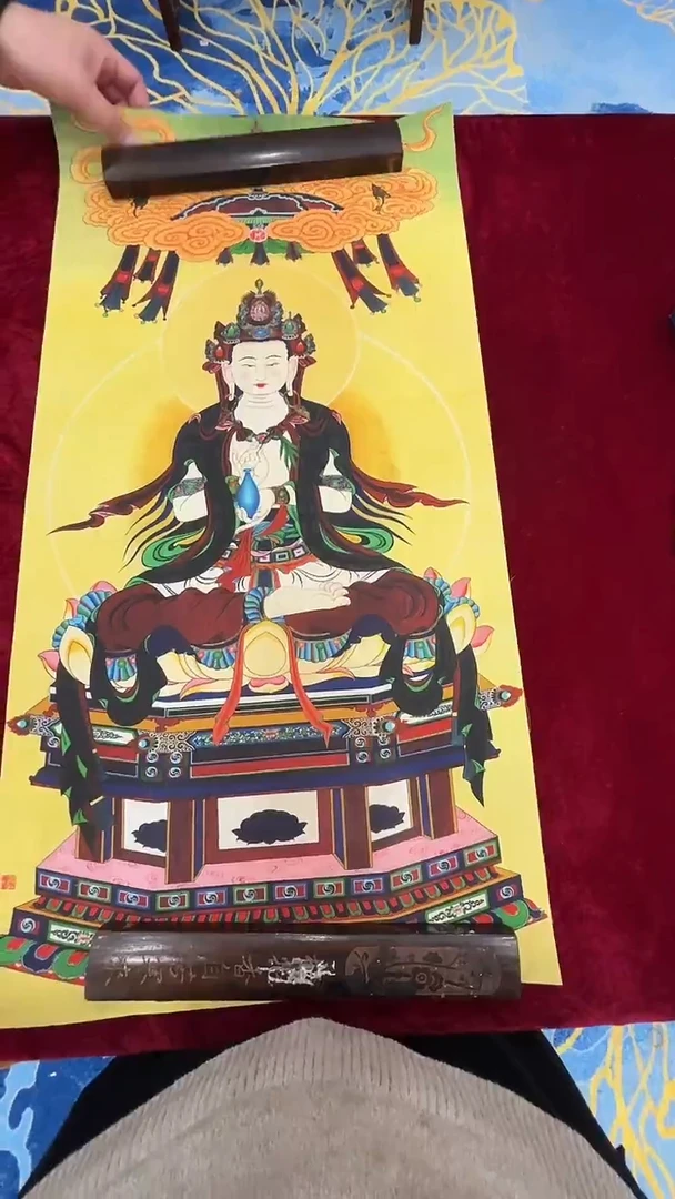 卷轴画唐卡16109