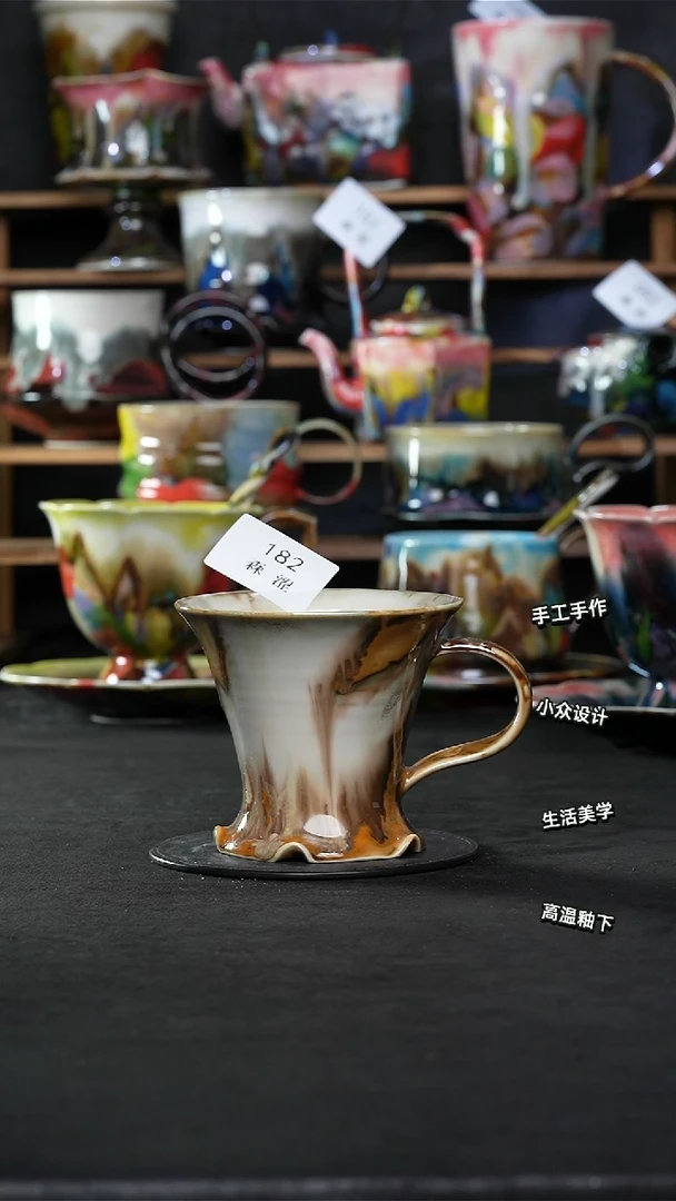 设计师款景德镇森涩手创陶瓷（食品级)182