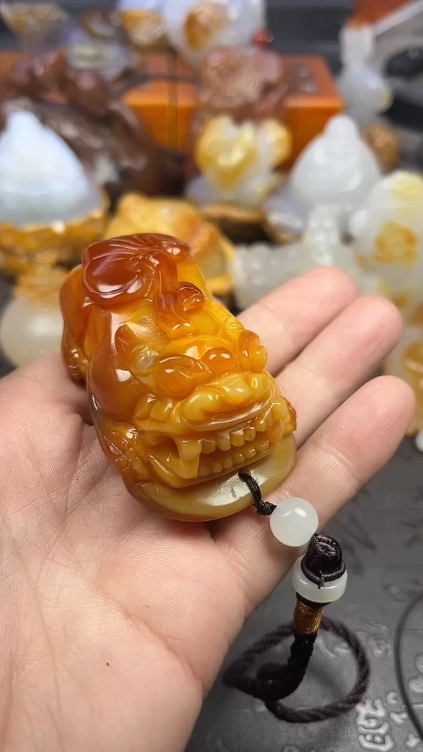 【闪购商品】玛瑙/玉髓手把未镶嵌1