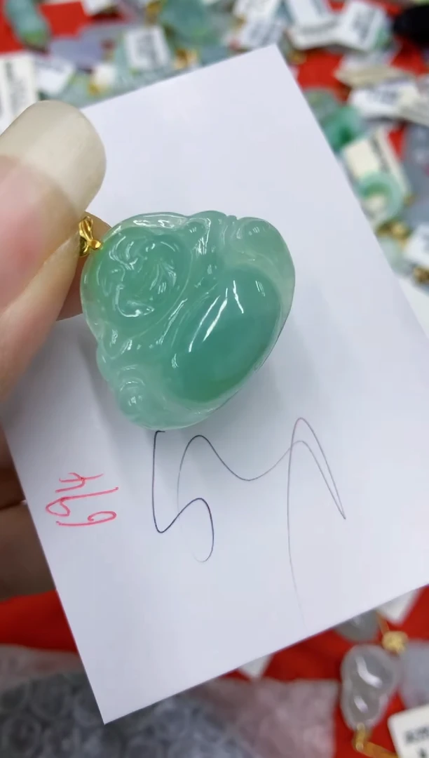 翡翠未镶嵌颈饰1111111111