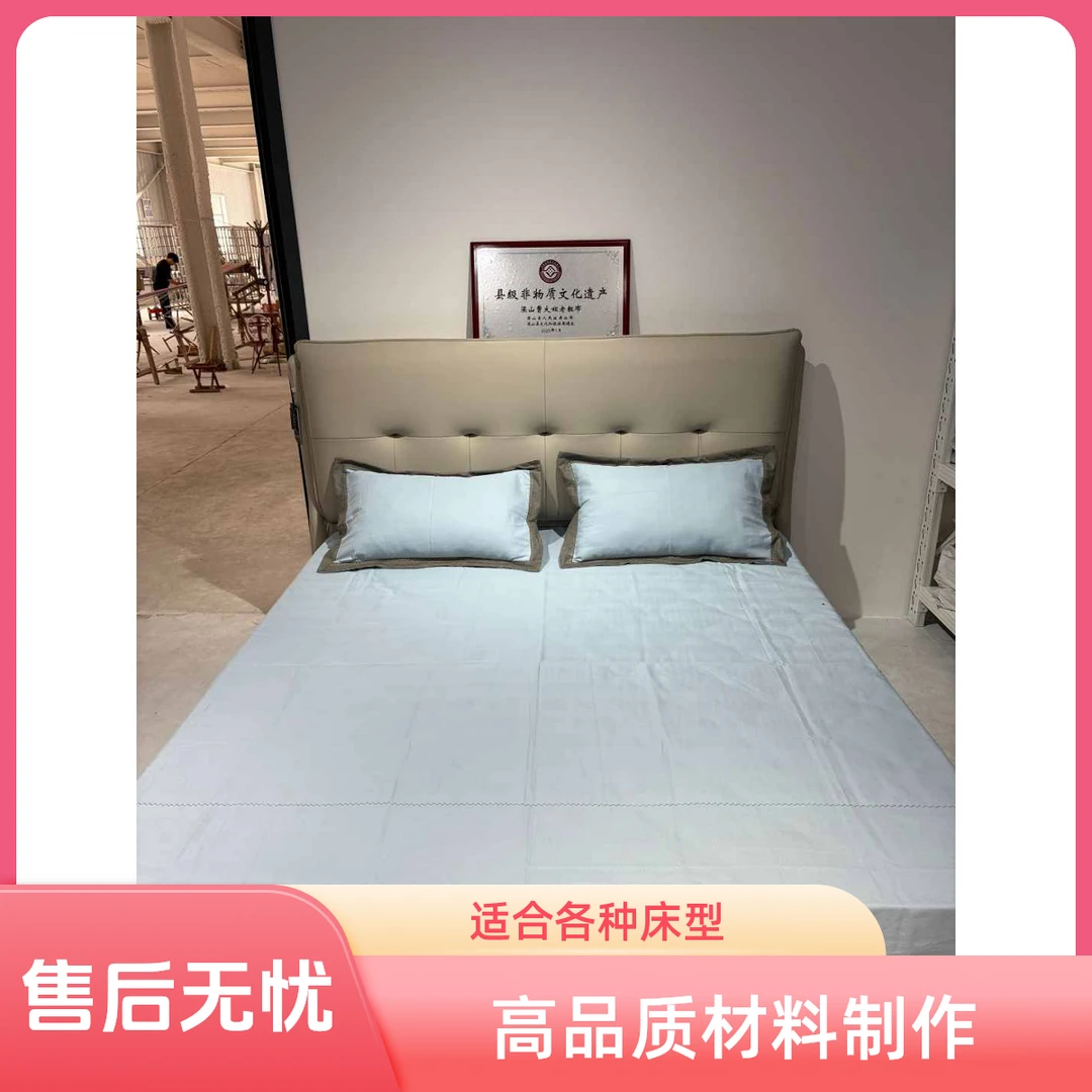 浅绿条纹粗布简约床上三件套家用床上用品