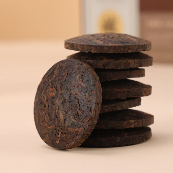 【丹妮茶叶】普洱熟茶饼双拼礼盒宠粉福利23号